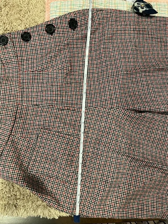 Vivien of Holloway Red and Black Checked Katherine Trousers - Picture 7 of 9